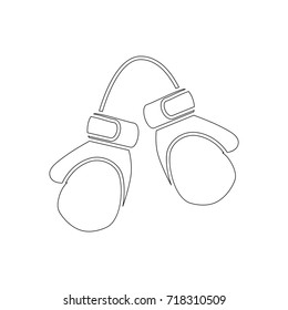boxing gloves icon