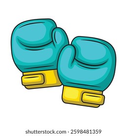 Boxing gloves icon design. Vector design