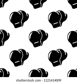 boxing gloves icon. Element of Fight icons for mobile concept and web apps. Pattern repeat seamless boxing gloves icon can be used for web and mobile apps on white background
