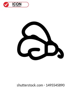 boxing gloves icon isolated sign symbol vector illustration - high quality black style vector icons
