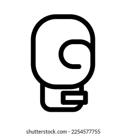 boxing gloves icon or logo isolated sign symbol vector illustration - high quality black style vector icons