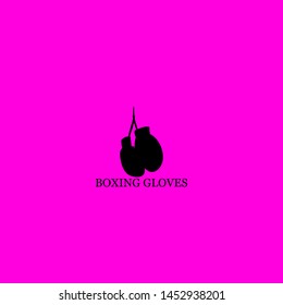 boxing gloves icon sign signifier vector