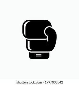 Boxing Gloves Icon. Sport Equipment Symbol  Symbol -for Design, Presentation, Website or Apps Elements - Vector.