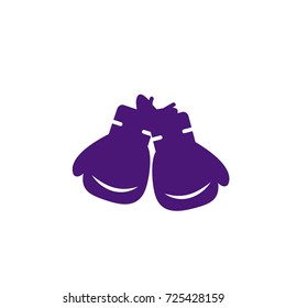 boxing gloves icon vector