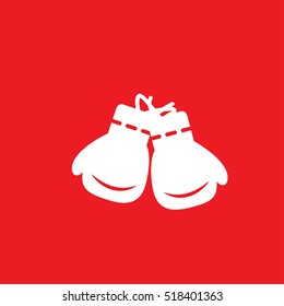 boxing gloves Icon Vector Illustration