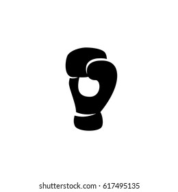 Boxing gloves icon. Vector logo illustration isolated sign symbol