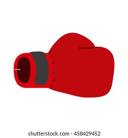 boxing gloves isolated icon design, vector illustration  graphic 