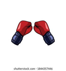 boxing gloves isolated on white background