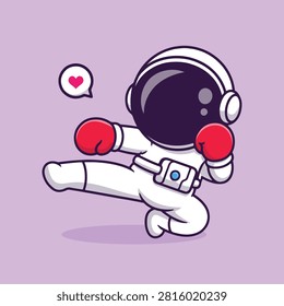 boxing, gloves, red gloves, space, heart, love, cute, character, cartoon, mascot, pink background, fighter, punch,