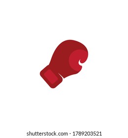 Boxing gloves sport element vector flat design