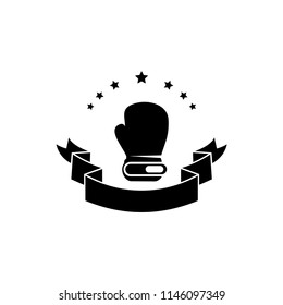 Boxing gloves vector icon