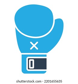 Boxing Gloves Vector Icon which is suitable for commercial work and easily modify or edit it
