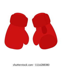 Boxing gloves. vector illustration. EPS 10. Sport.