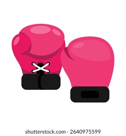 Boxing Gloves Vector style icon. Eps 10 file