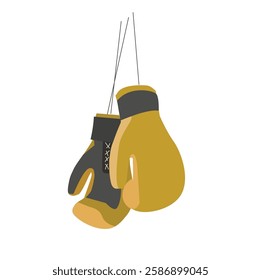 boxing gloves.Sport hands punch items for boxers equipment.