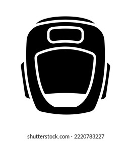 Boxing Helmet icon. sign for mobile concept and web design. vector illustration