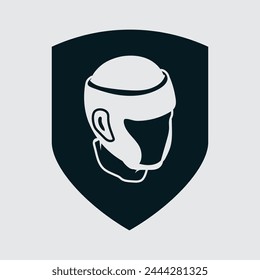 Boxing icon design vector graphic of template, sign and symbol