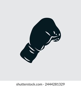 Icono de boxeo diseño gráfico de Vector de Plantilla, signo y símbolo