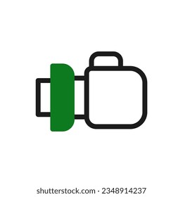Boxing icon duotone green black colour sport illustration vector element and symbol perfect.