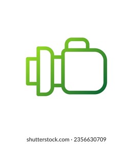 Boxing icon gradient green colour sport illustration vector element and symbol perfect.