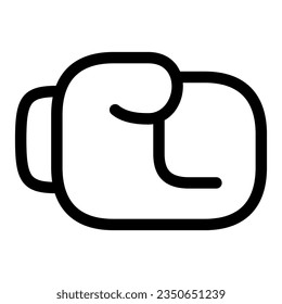 icono de boxeo en fondo transparente