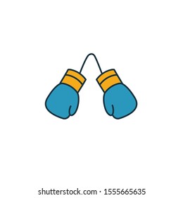 Boxing icon. Simple element from sport equipment icons collection. Creative Boxing icon ui, ux, apps, software and infographics.