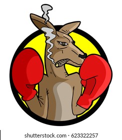 Boxing Kangaroo