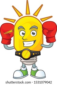 Boxing lamp for light in the home.