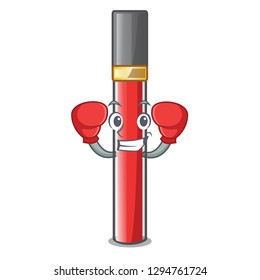 Boxing lip gloss in the cartoon shape