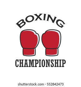 Boxing logo design