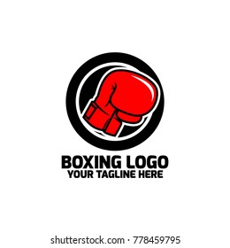 Boxing Logo Design Vector