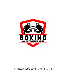Boxing Logo Design Vector