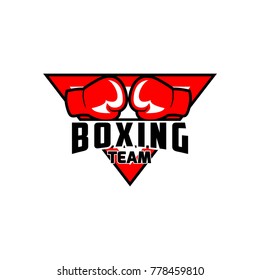 Boxing Logo Design Vector Stock Vector (Royalty Free) 778459810 ...