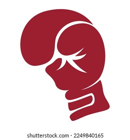 Boxing logo icon design illustration