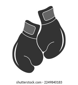 Boxing logo icon design illustration