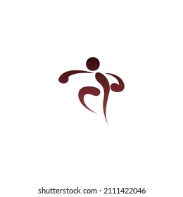 Boxing  logo icon design template illustration vector