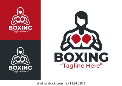 Logotipo de boxe Forte Combat Athlete Badge