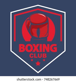 Boxing logo template