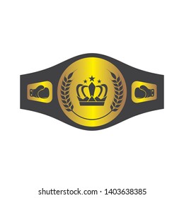 boxing logo vector icon illustration template