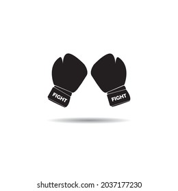 Boxing logo vector illustration design template