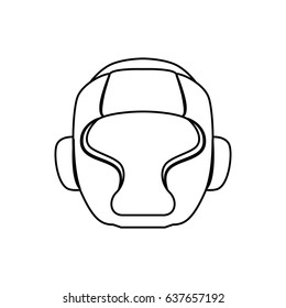 Boxing mask equipment