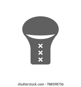 Boxing mitt icon vector