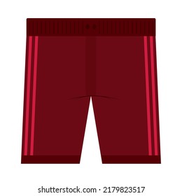boxing pants icon on white background