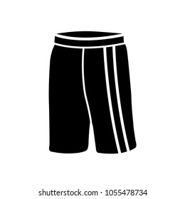boxing pants icon vector
