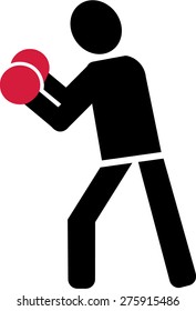Boxing Pictogram