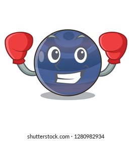 Boxing planet neptune in the shape character