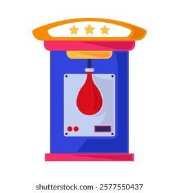boxing punch arcade game isolated icon
