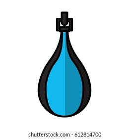 boxing punch isolated icon