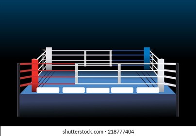 Boxing Ring. 