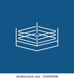 boxing ring icon